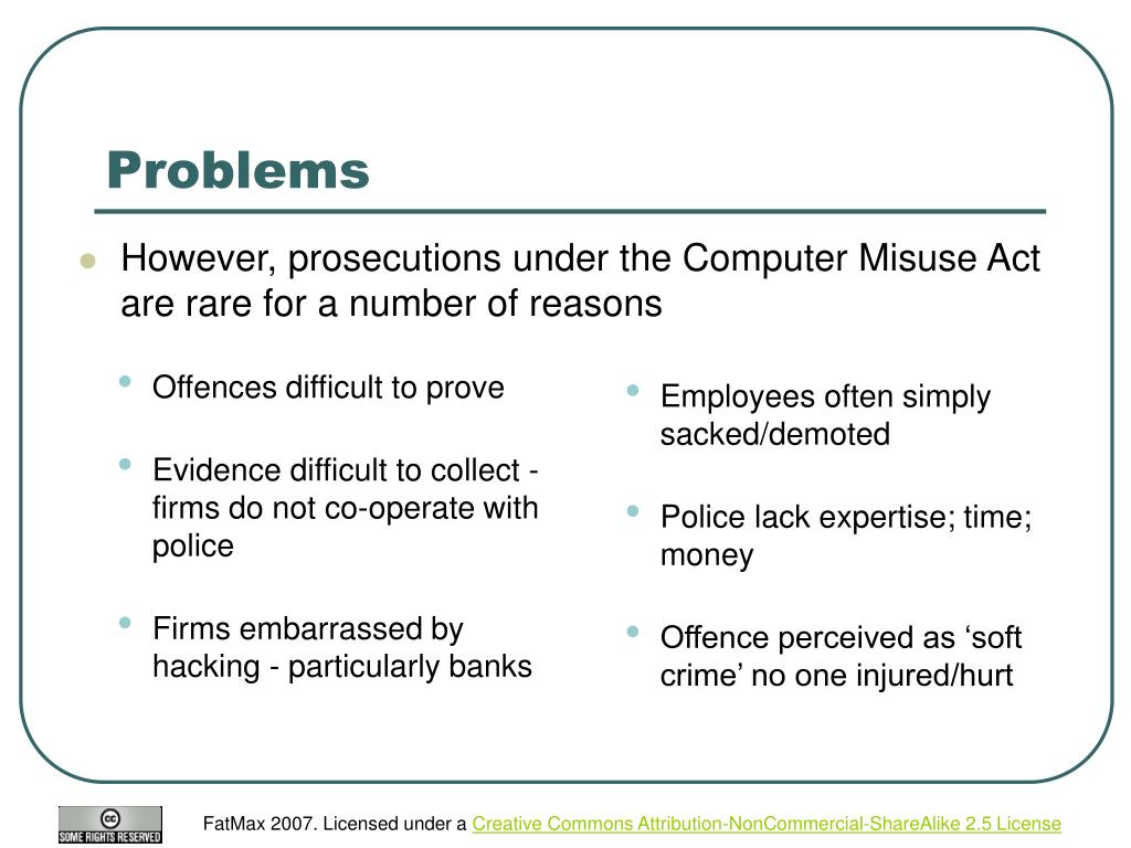 PPT The Computer Misuse Act 1990 PowerPoint Presentation, free