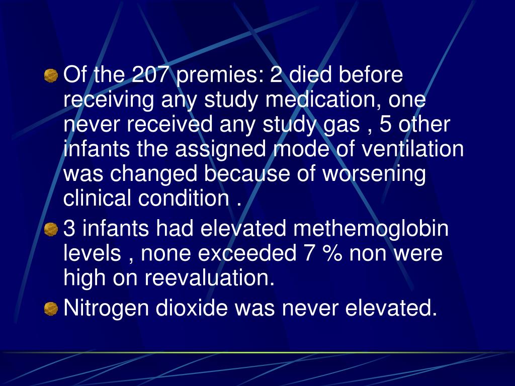 PPT Inhaled Nitric Oxide in Premature Infants with The Respiratory