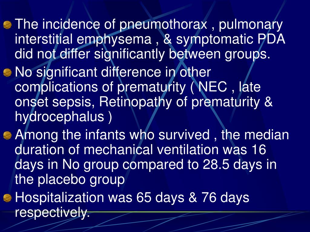 PPT Inhaled Nitric Oxide in Premature Infants with The Respiratory