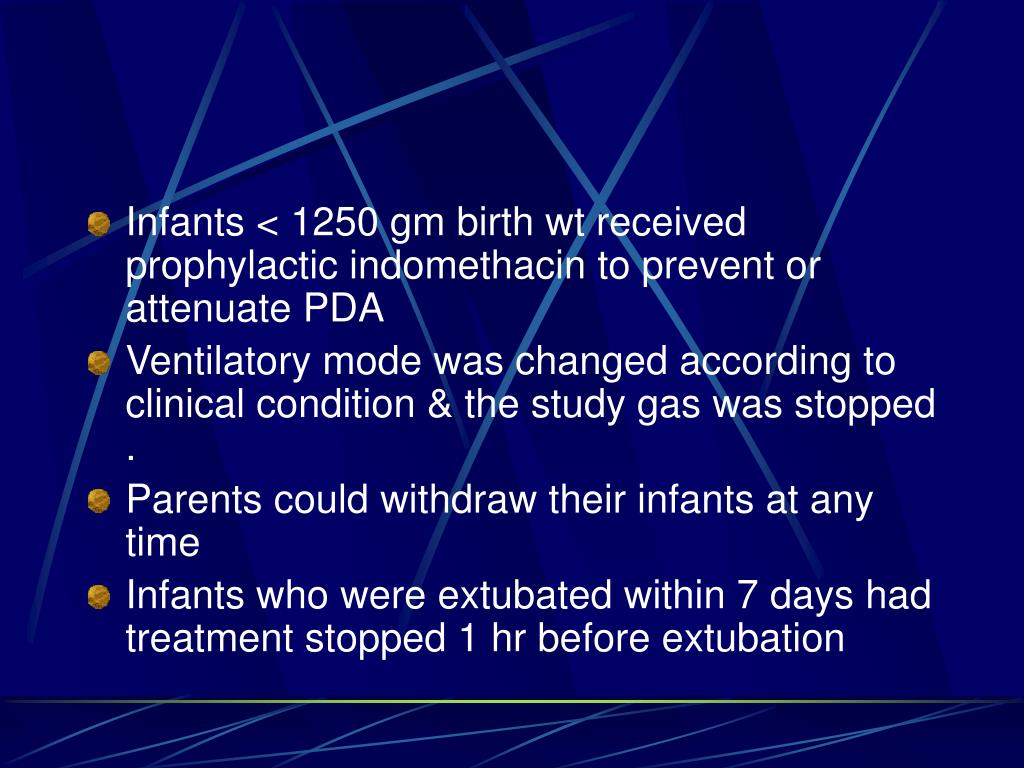PPT Inhaled Nitric Oxide in Premature Infants with The Respiratory