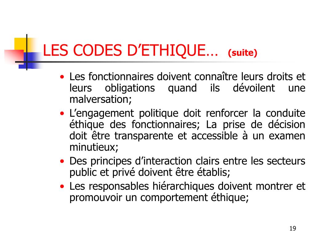 PPT ETHIQUE ET FONCTION PUBLIQUE PowerPoint Presentation, free download ID687581