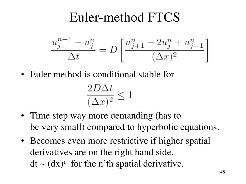 PPT Numerical Integration of Partial Differential Equations (PDEs