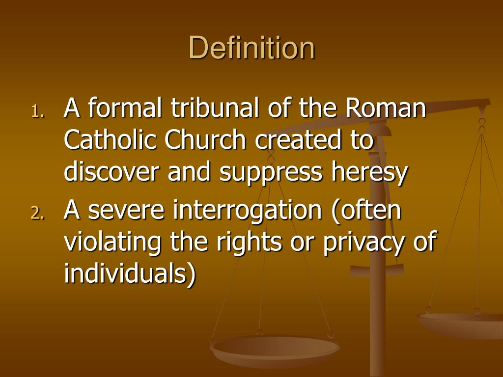 PPT The Inquisition PowerPoint Presentation, free download ID689869