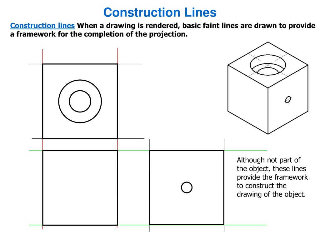 PPT Isometric and Orthographic Projections PowerPoint Presentation ID690527