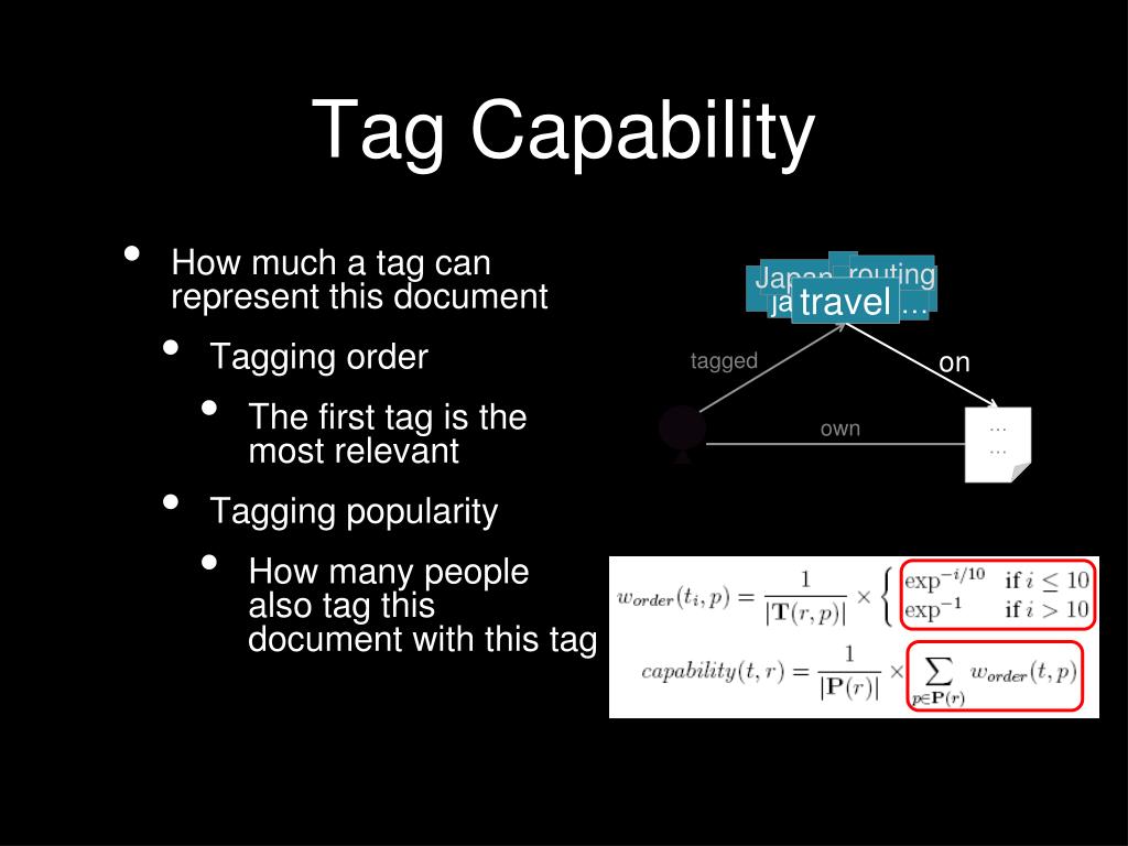 PPT You Are What You Tag PowerPoint Presentation, free download ID