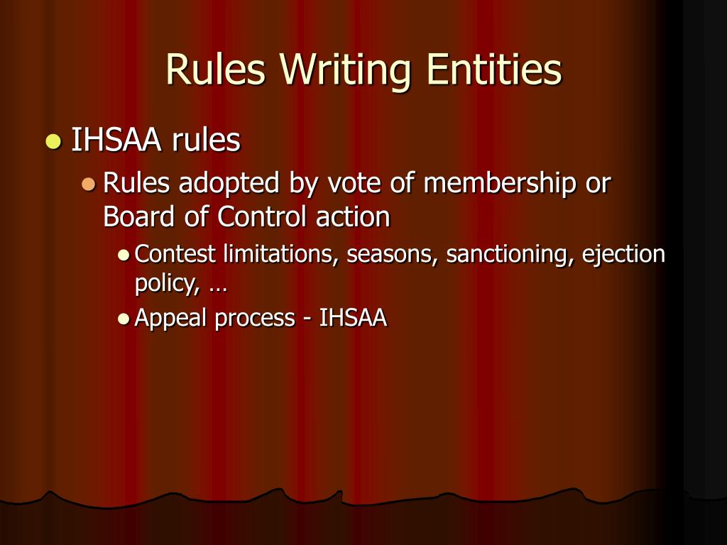 PPT AN INTRODUCTION TO THE IHSAA PowerPoint Presentation, free