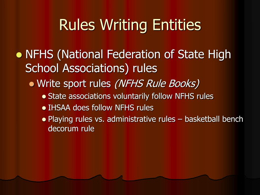 PPT AN INTRODUCTION TO THE IHSAA PowerPoint Presentation, free