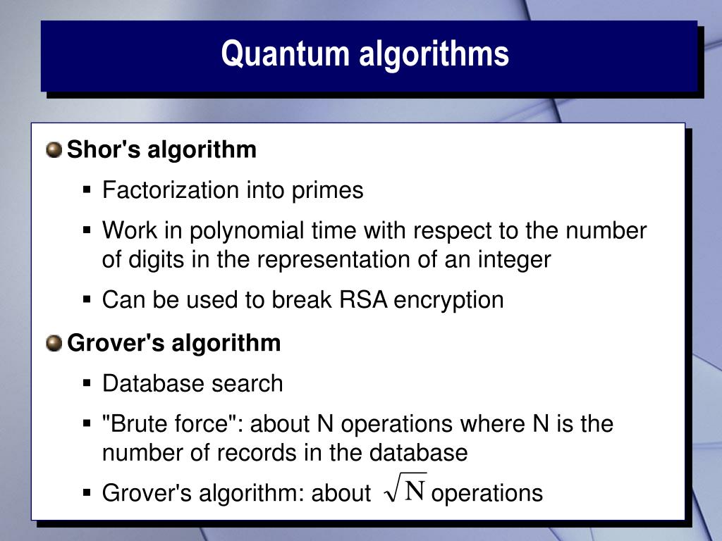 PPT Quantum computing PowerPoint Presentation, free download ID691707