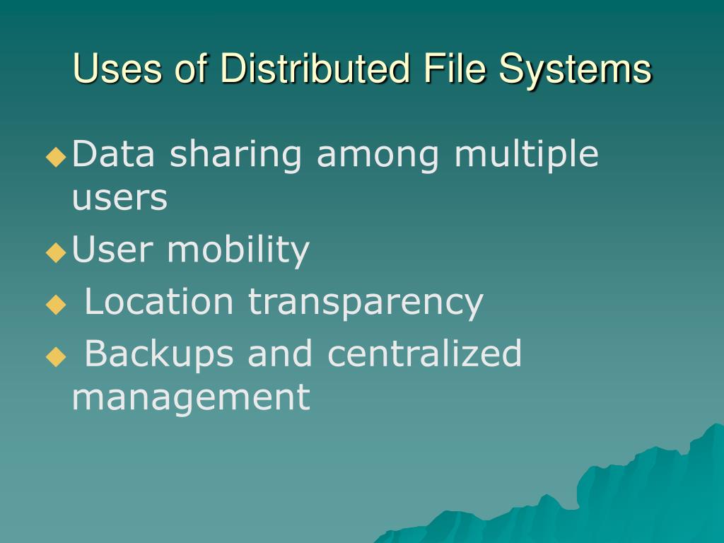 PPT Distributed File Systems PowerPoint Presentation, free download