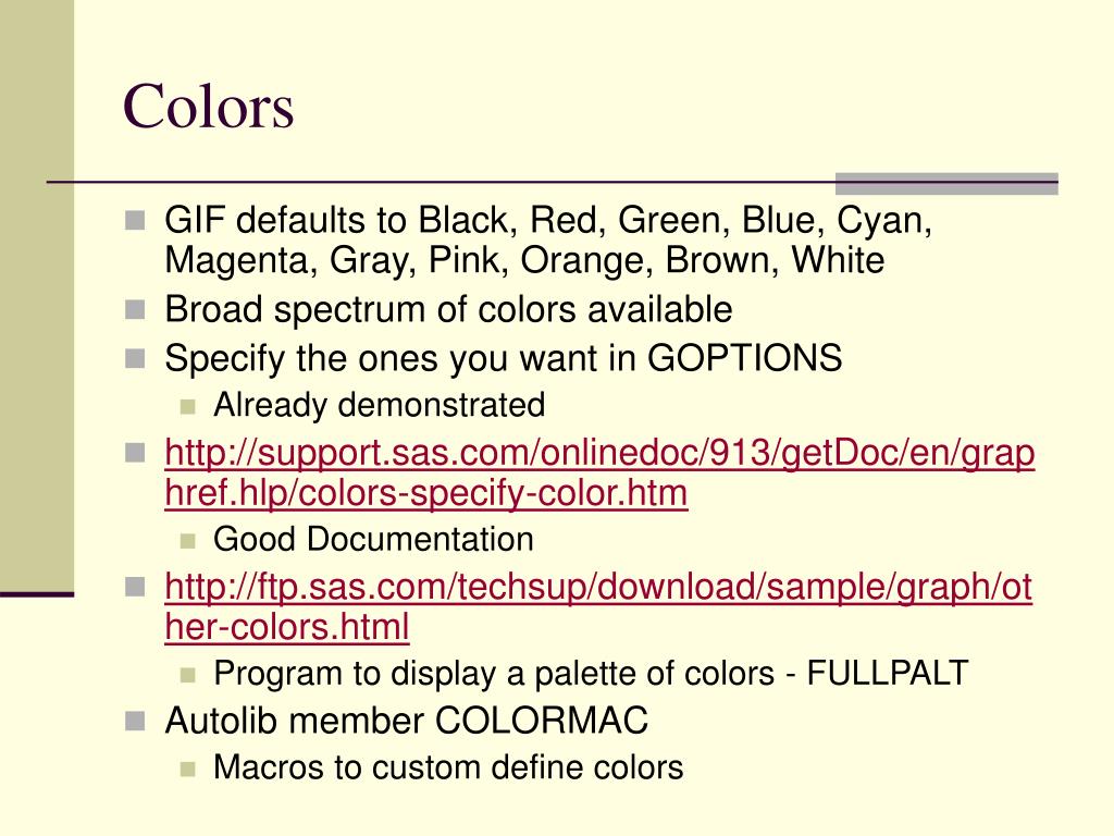 PPT Using SAS/Graph to Display Performance and Capacity Data