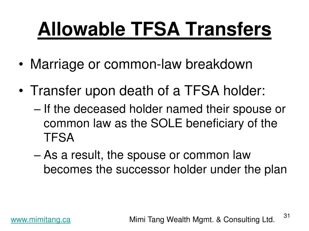 PPT Taxation of Investment Tax Free Savings Account PowerPoint