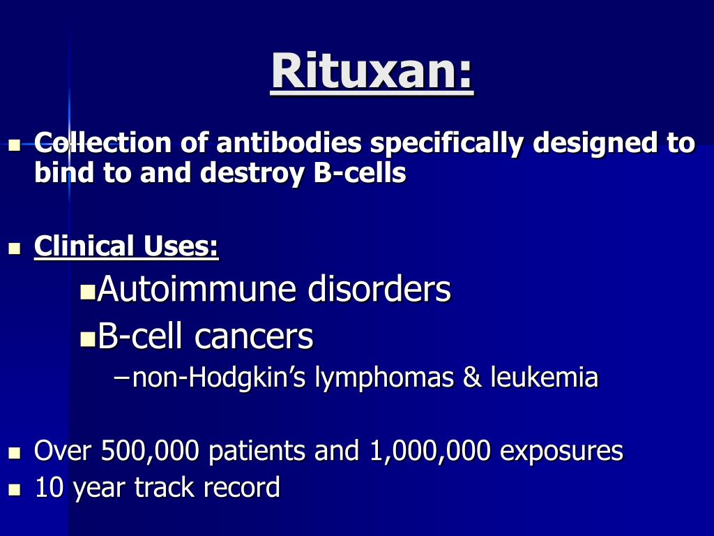 PPT Rituximab (RITUXAN) & Multiple Sclerosis PowerPoint Presentation