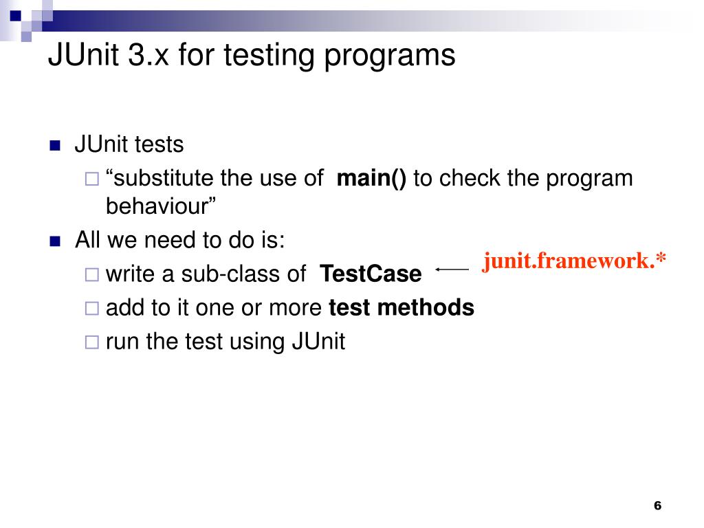 PPT Unit Testing with JUnit PowerPoint Presentation, free download ID698293