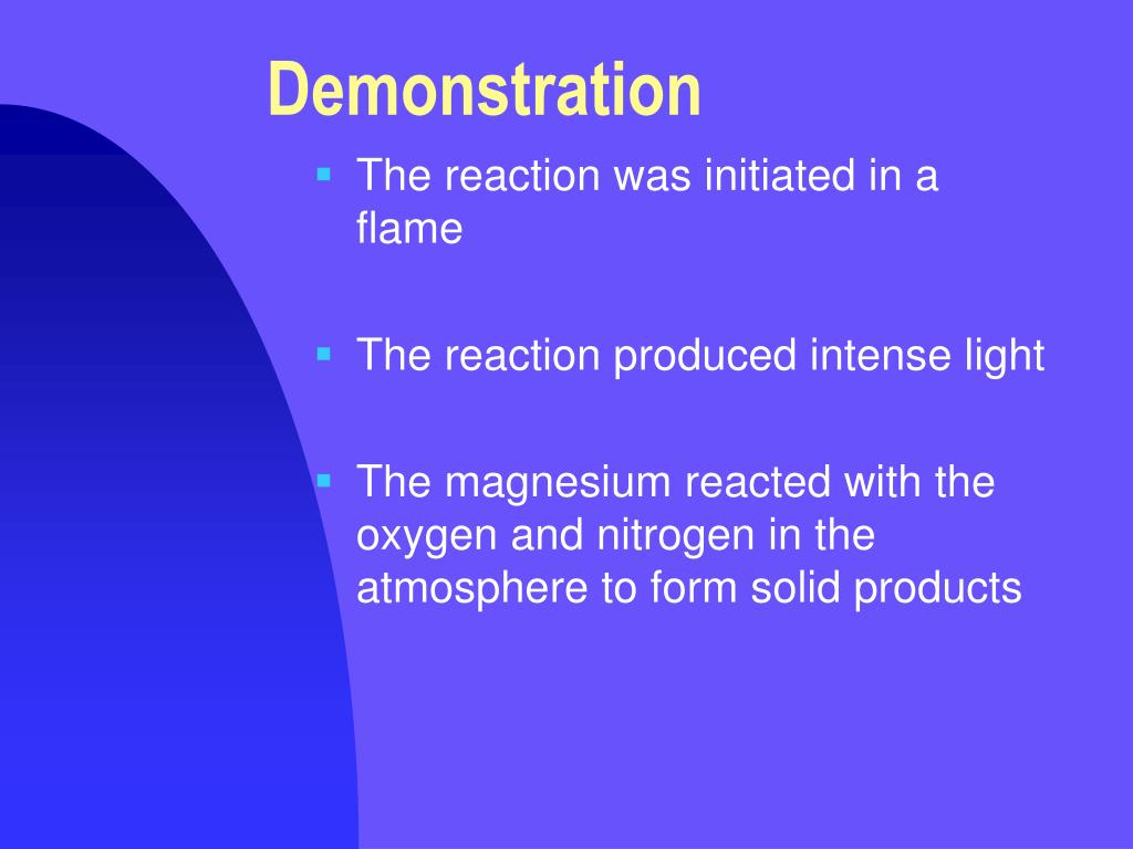PPT Magnesium Burning PowerPoint Presentation, free download ID698912