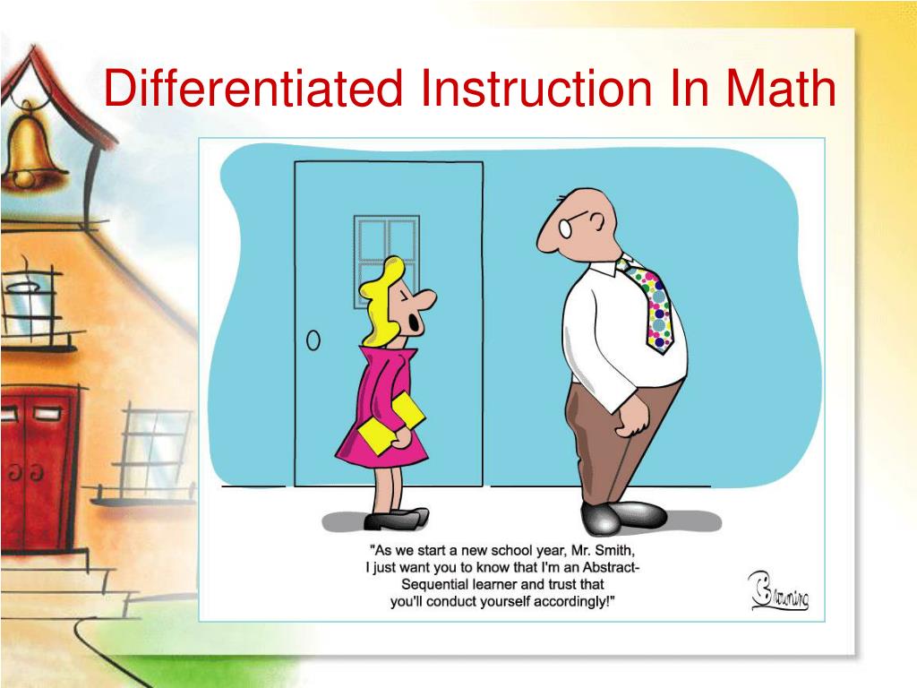 PPT Differentiated Instruction In Math PowerPoint Presentation ID