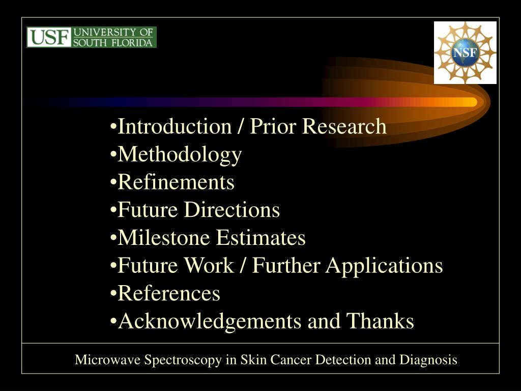 PPT Microwave Spectroscopy in Skin Cancer Detection and Diagnosis