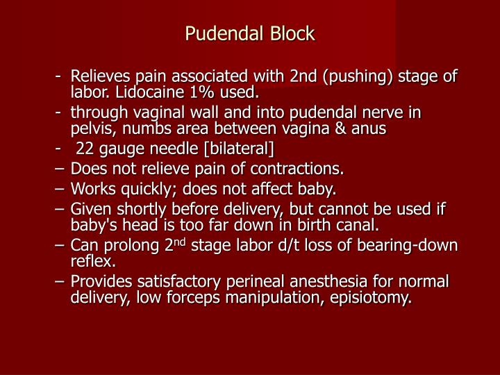 PPT Pain Relief During Labor PowerPoint Presentation ID701664