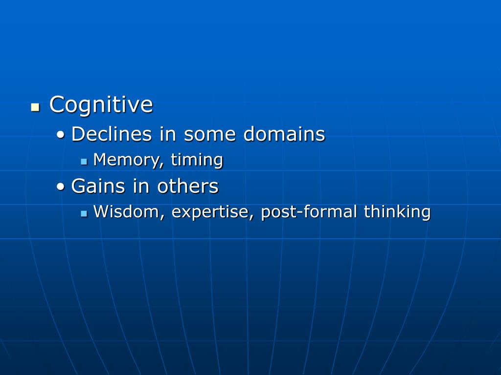 PPT 17.237 Developmental Psychology from Adolescence to Old Age