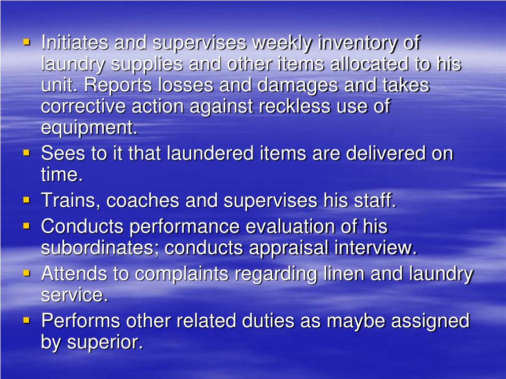 PPT Linen and Laundry Service PowerPoint Presentation, free download