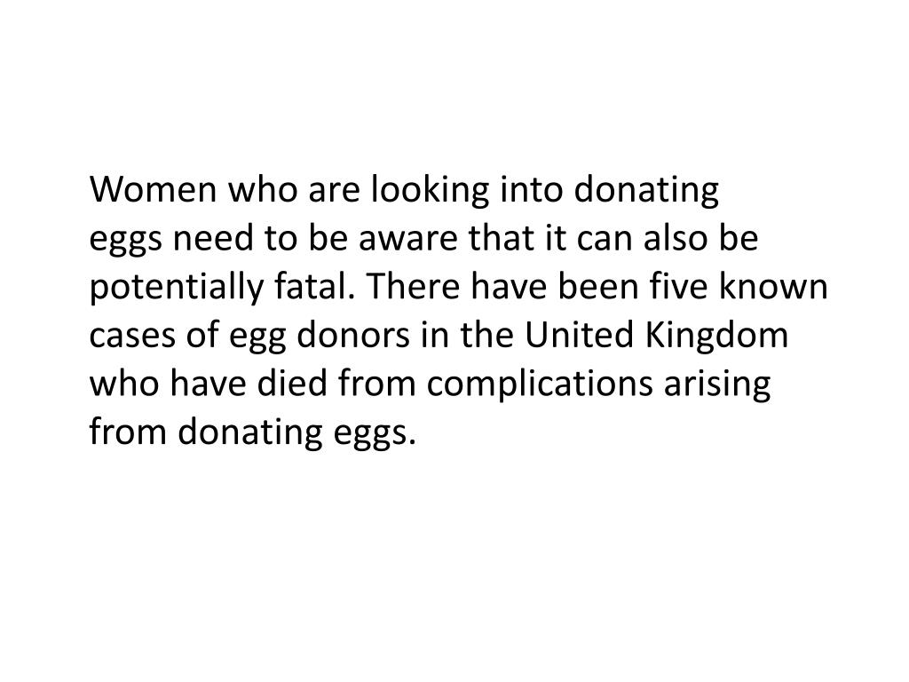 PPT Donating Eggs for Money PowerPoint Presentation, free download