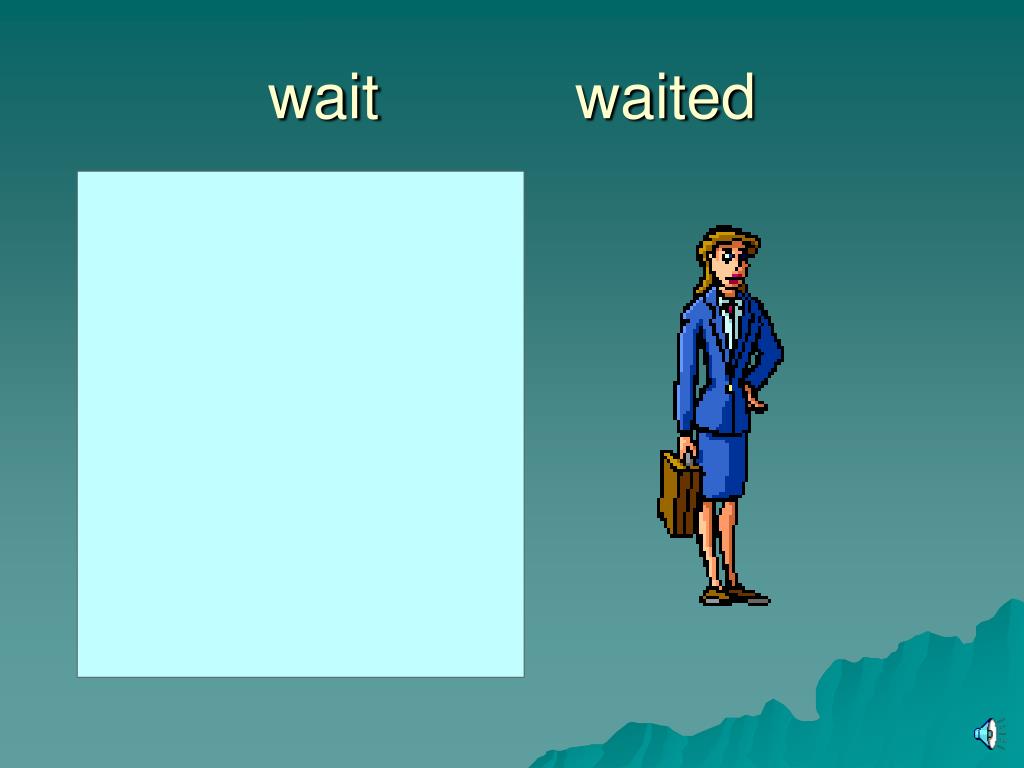 PPT Regular Verbs Simple Present and Past Tenses PowerPoint
