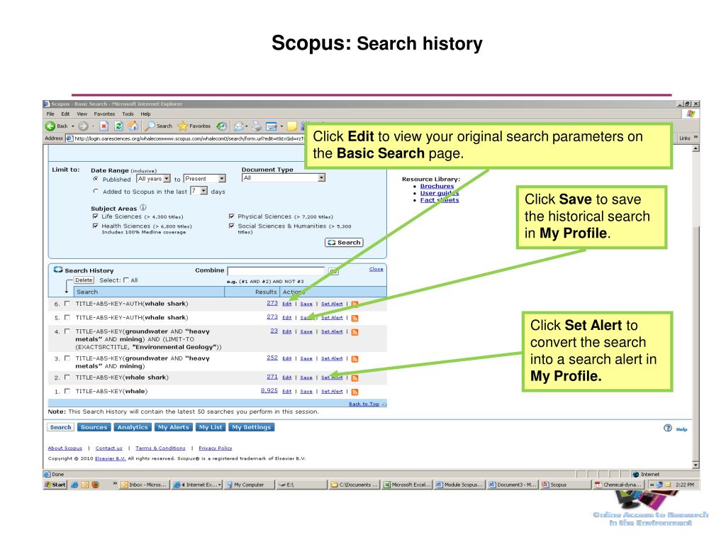 PPT SCOPUS Searching for Scientific Articles PowerPoint Presentation
