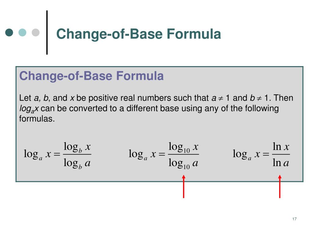 PPT 6.5 Properties of Logarithms PowerPoint Presentation, free