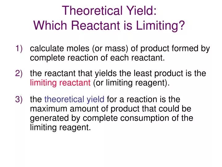 Howto How To Find Percentage Yield Of A Product
