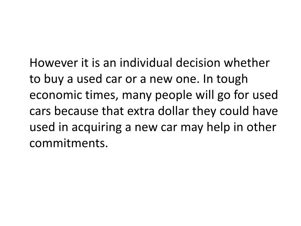 PPT Edmunds Used Car Prices PowerPoint Presentation, free download