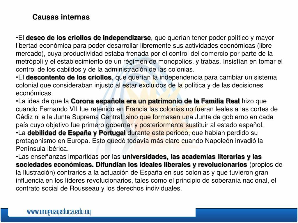 PPT La Revolución Hispanoamericana 1808 1826 PowerPoint Presentation