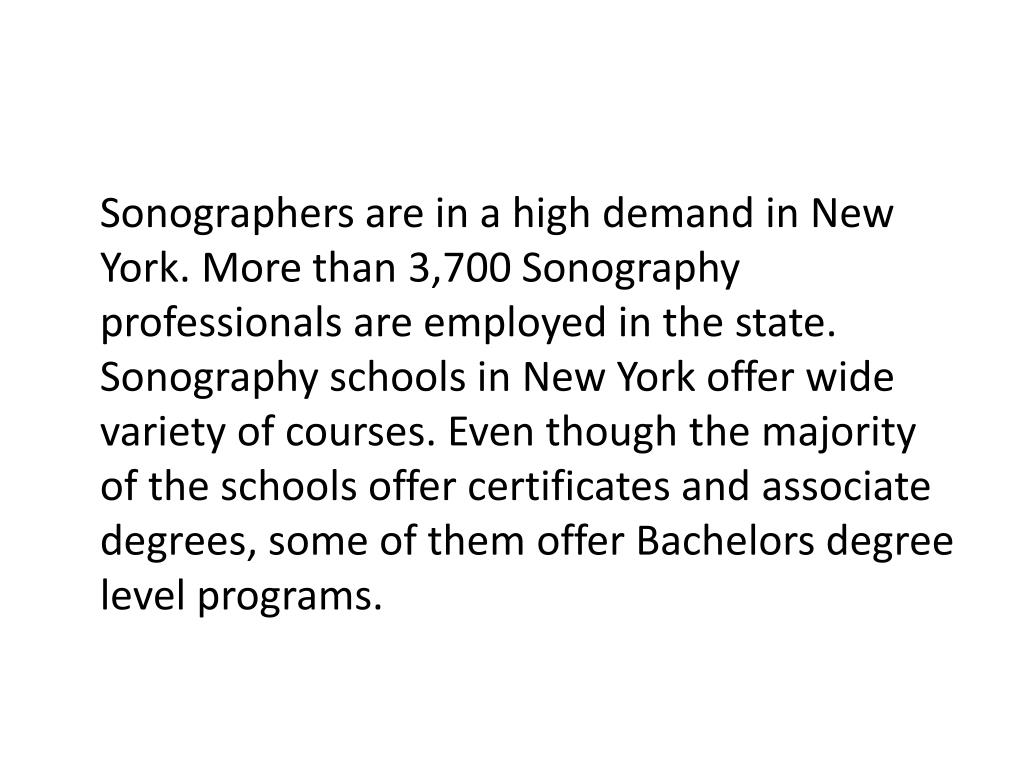 PPT Sonography Schools in New York PowerPoint Presentation, free