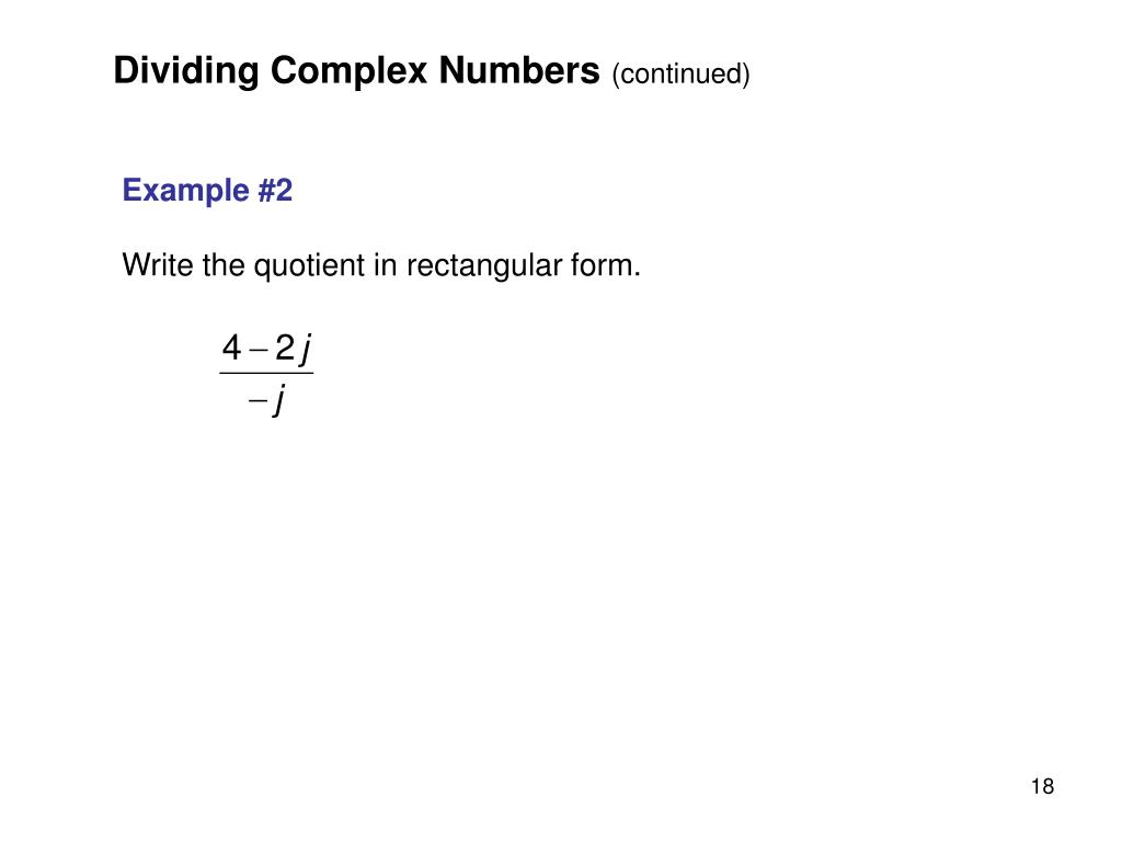 PPT Complex Numbers PowerPoint Presentation, free download ID710211