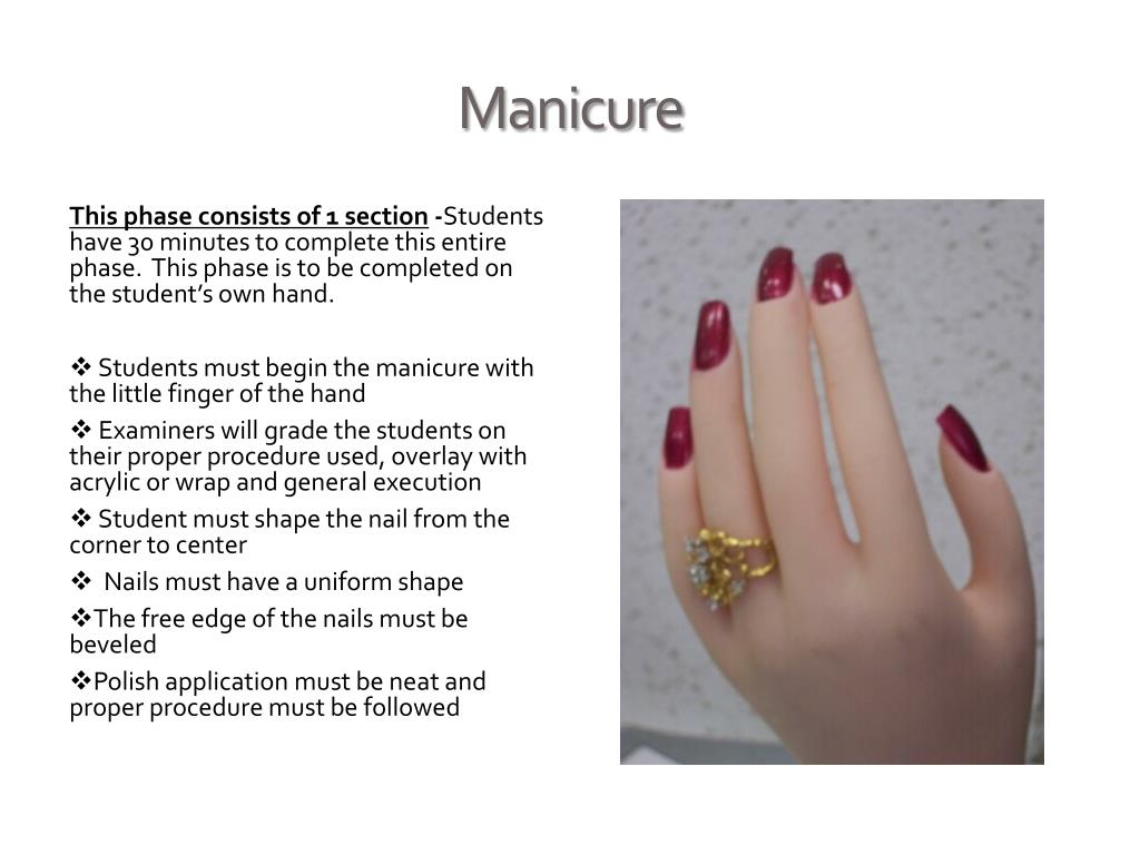 PPT Louisiana State Board of Cosmetology Cosmetology Practical Exam