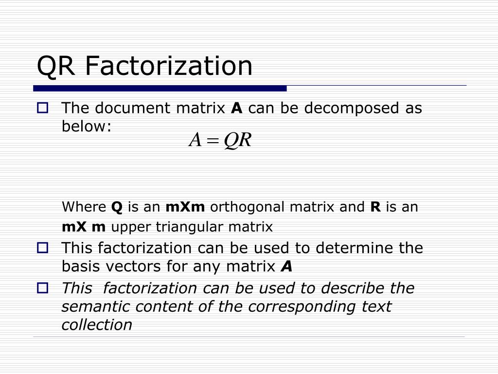 PPT Singular Value in Text Mining PowerPoint