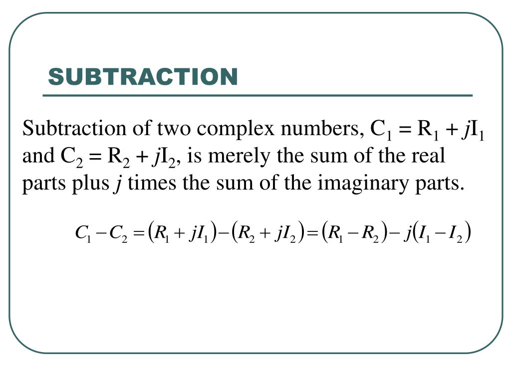 PPT - COMPLEX NUMBERS PowerPoint Presentation, free download - ID:711727