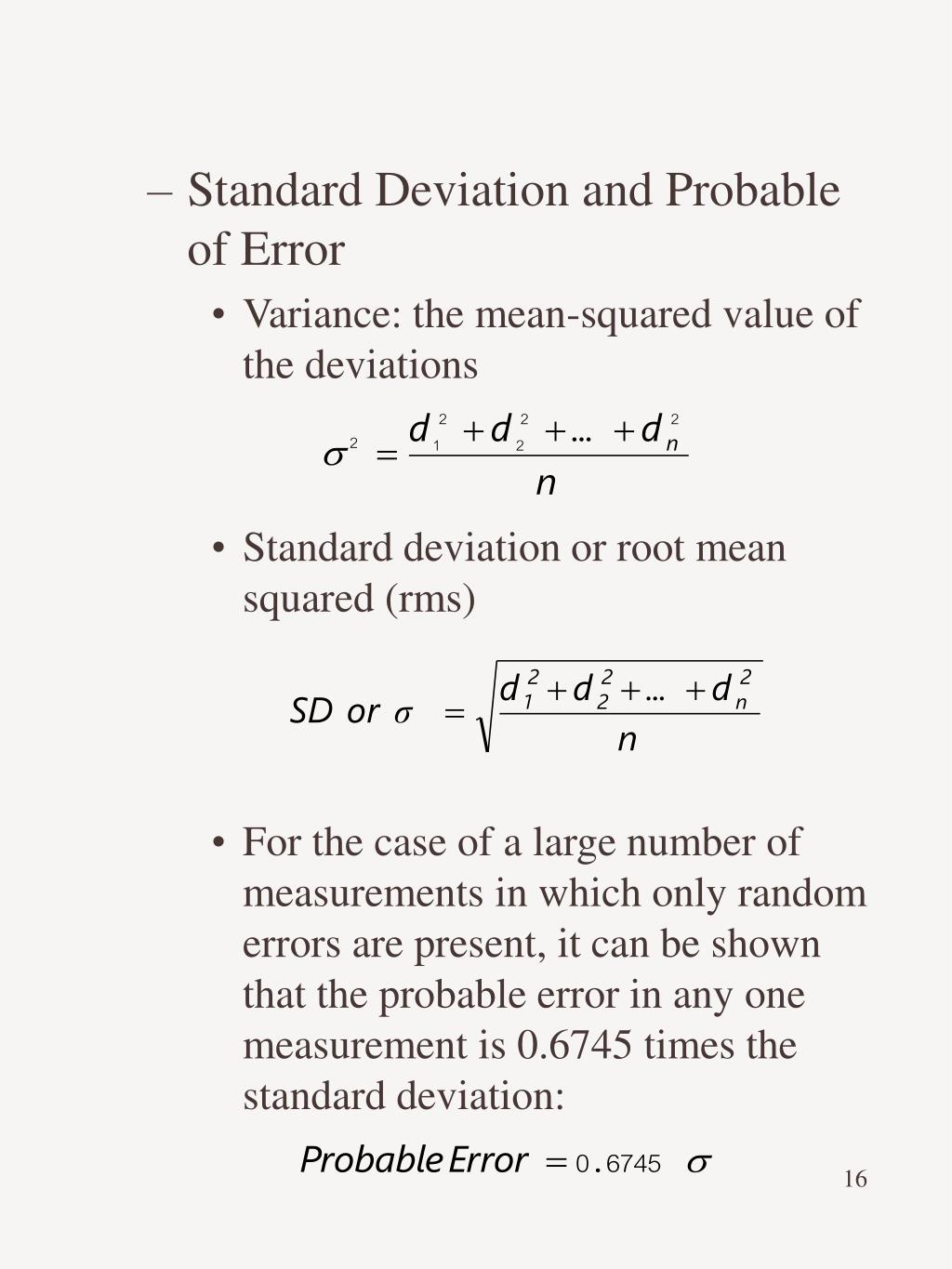 PPT Chapter 2 Measurement Errors PowerPoint Presentation, free