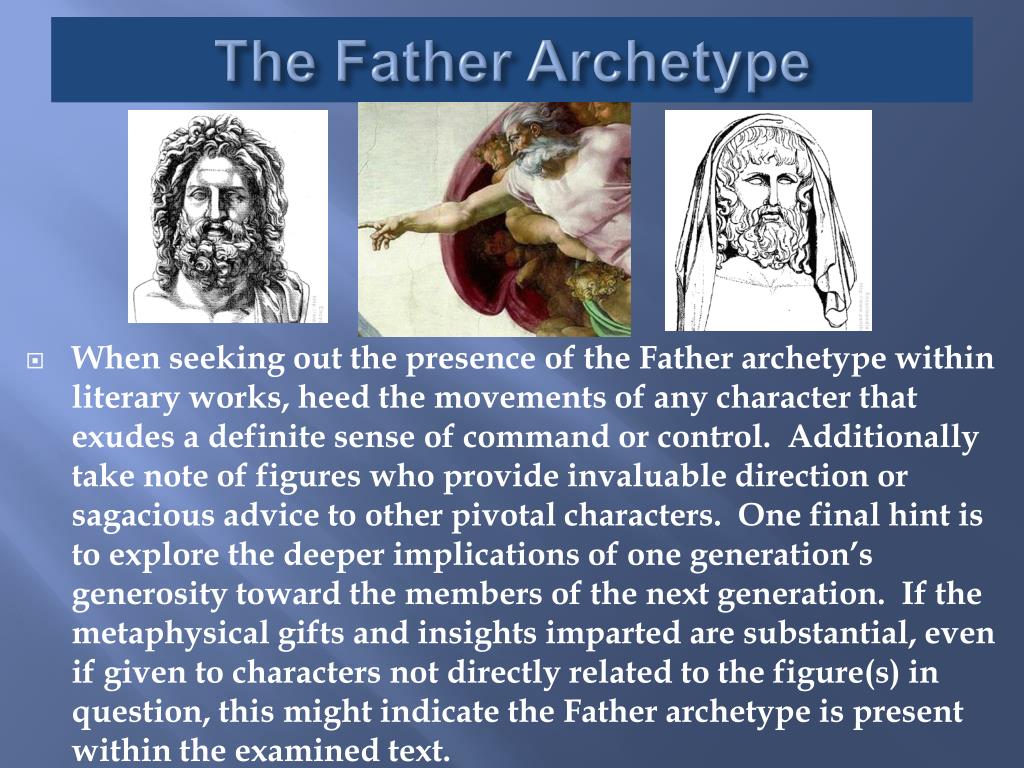 PPT The Father Archetype PowerPoint Presentation, free download ID