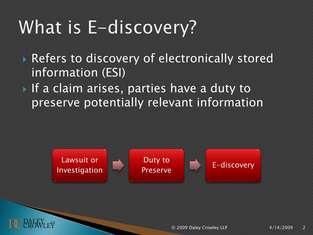PPT EDiscovery &  2.0 PowerPoint Presentation, free download