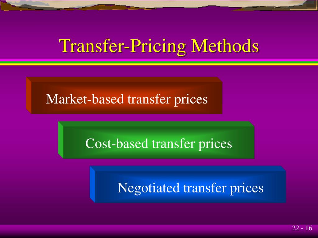 PPT Management Control Systems, Transfer Pricing, and Multinational