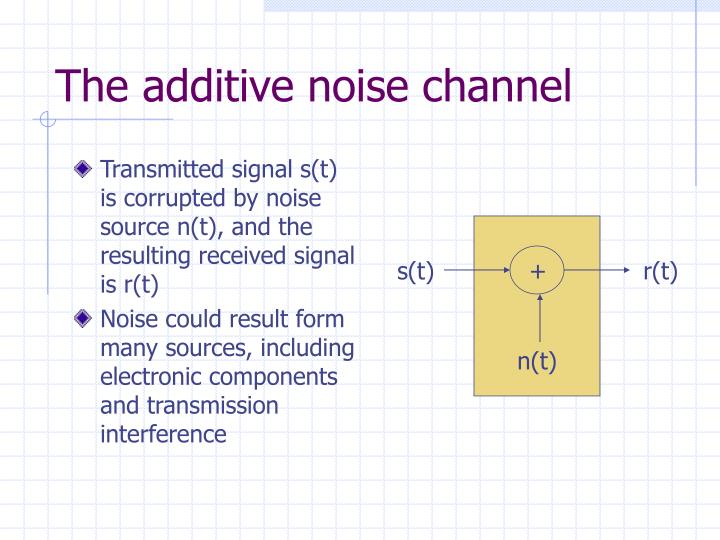 PPT Noise, Information Theory, and Entropy PowerPoint Presentation