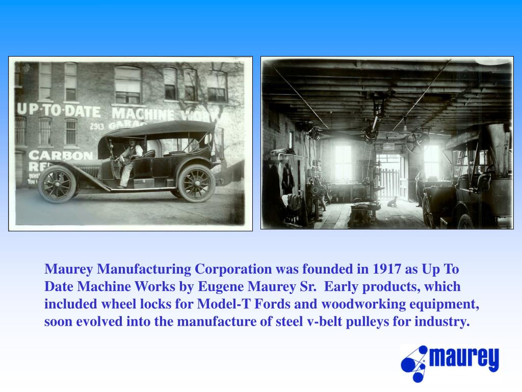 PPT An Overview of Maurey Manufacturing Corp PowerPoint Presentation