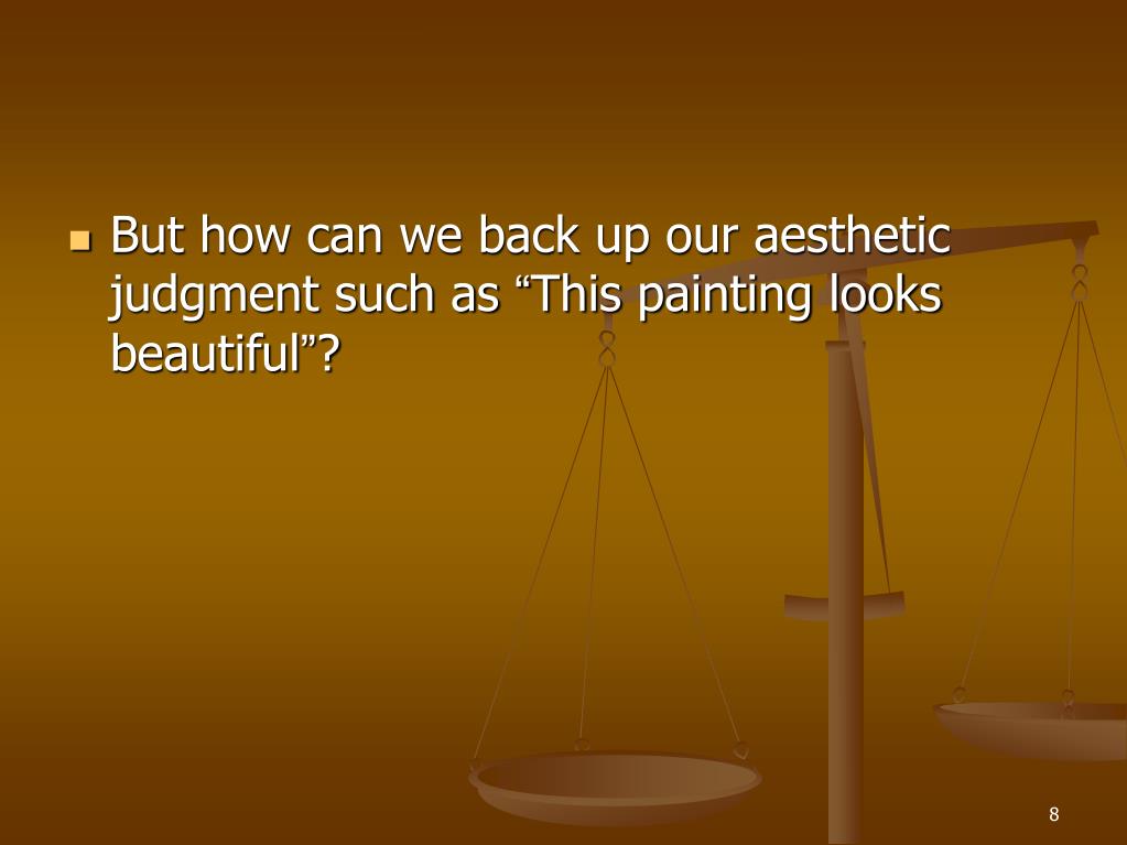 PPT Beauty and Aesthetic Judgment PowerPoint Presentation, free