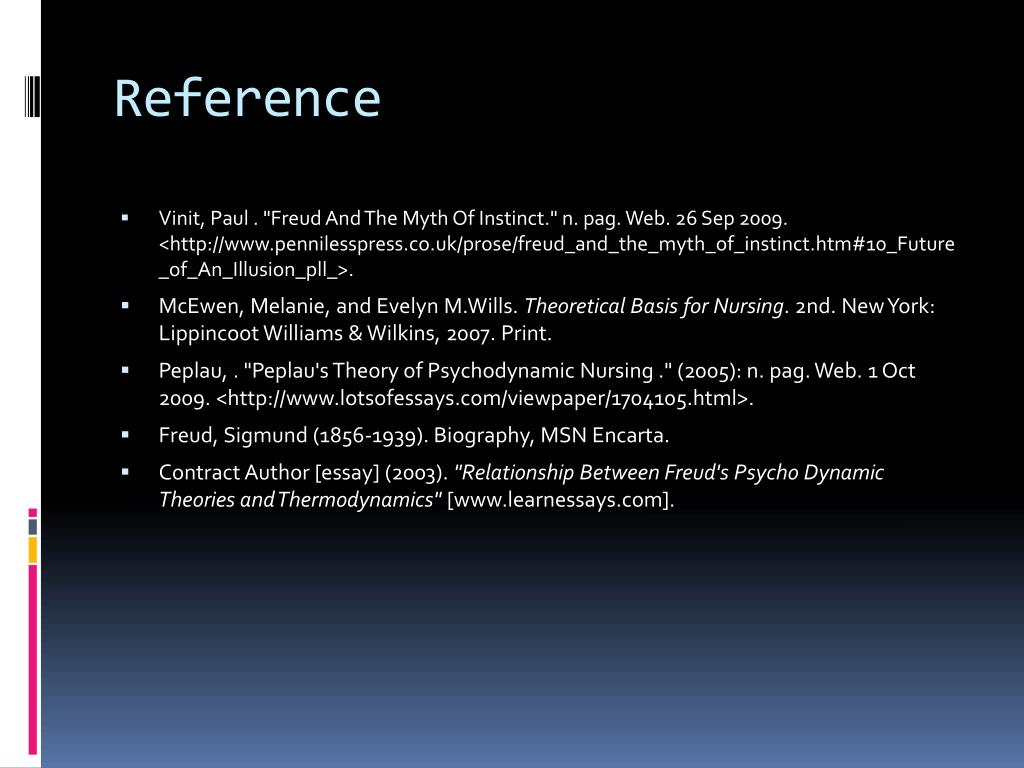 PPT PSYCHOANALYTIC THEORY SIGMUND FREUD PowerPoint
