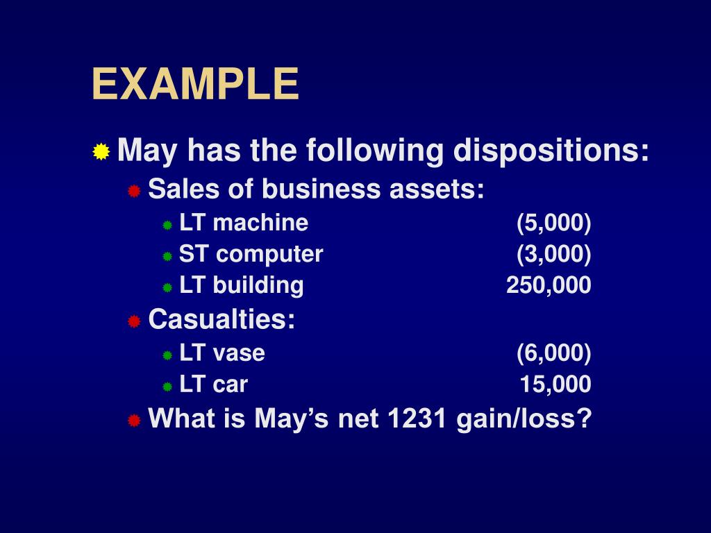 PPT Section 1231 PowerPoint Presentation, free download ID727407