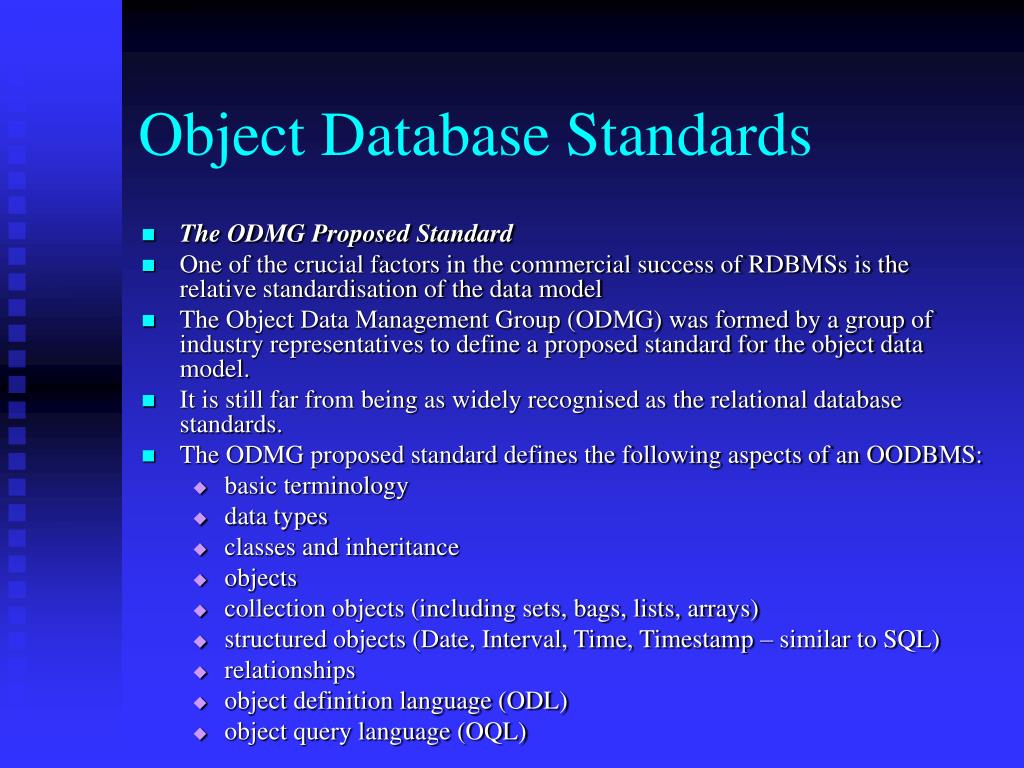 PPT Object oriented Database PowerPoint Presentation ID727754
