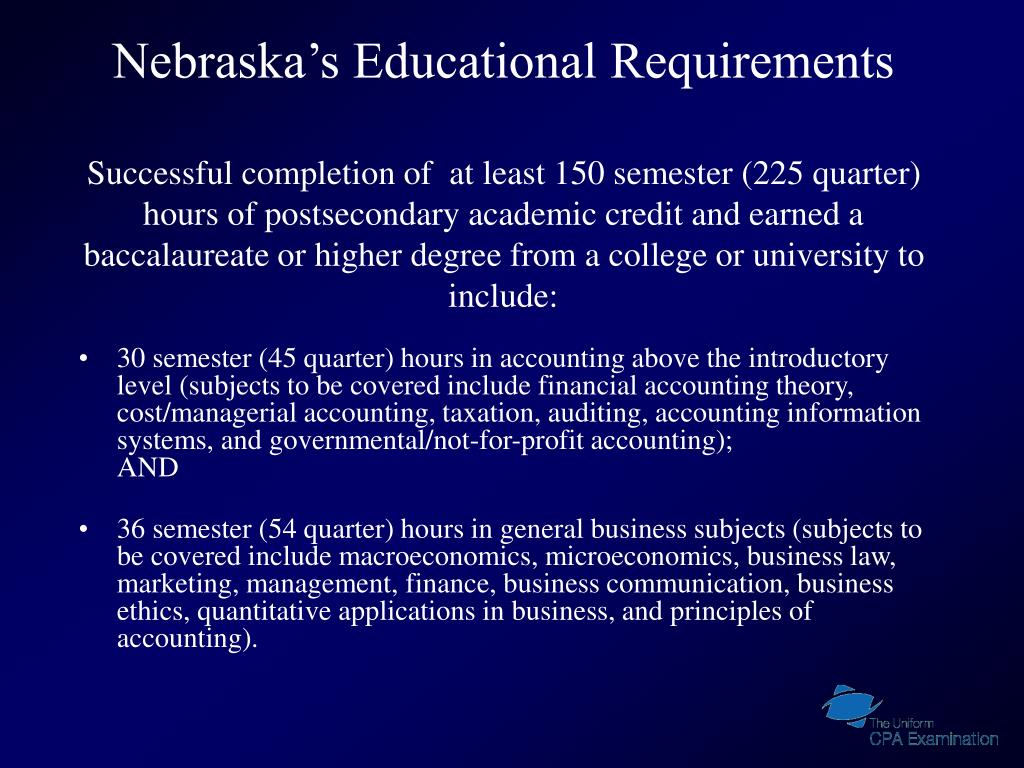PPT Steps to a Certified Public Accountant (CPA) PowerPoint