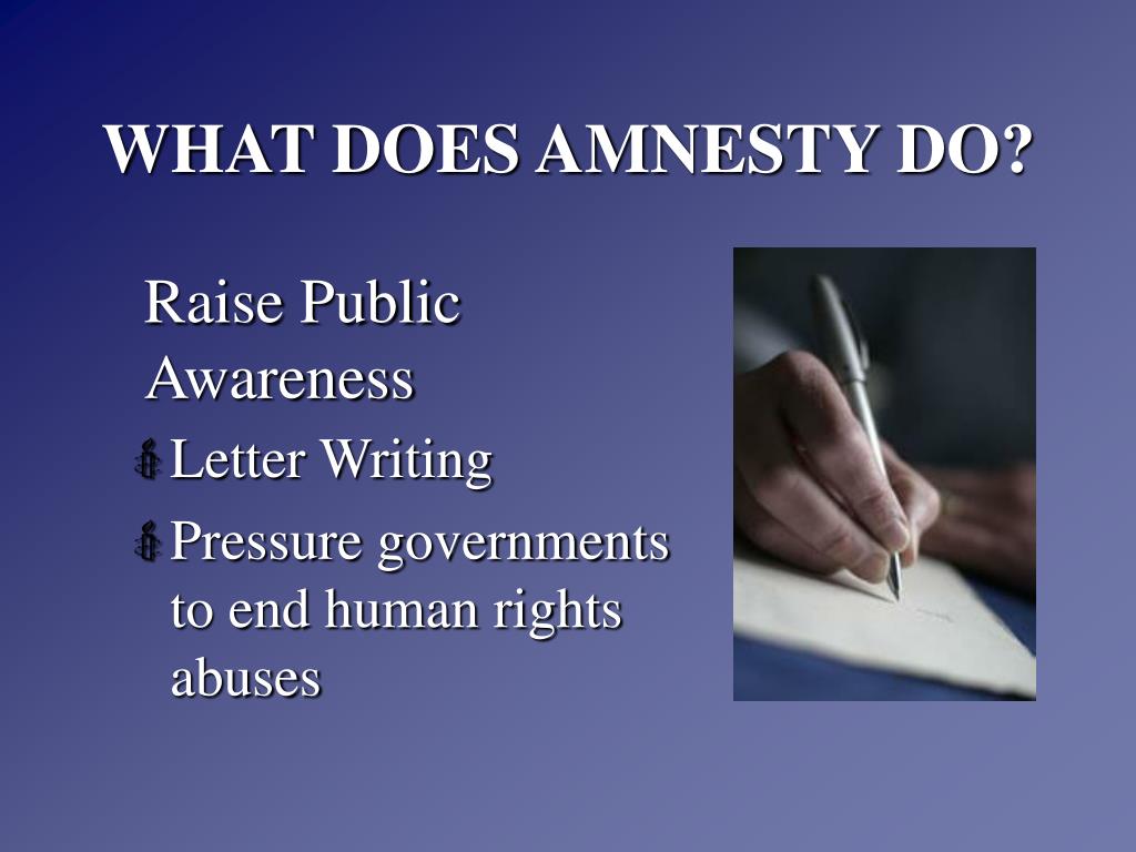 PPT AMNESTY INTERNATIONAL PowerPoint Presentation, free download ID