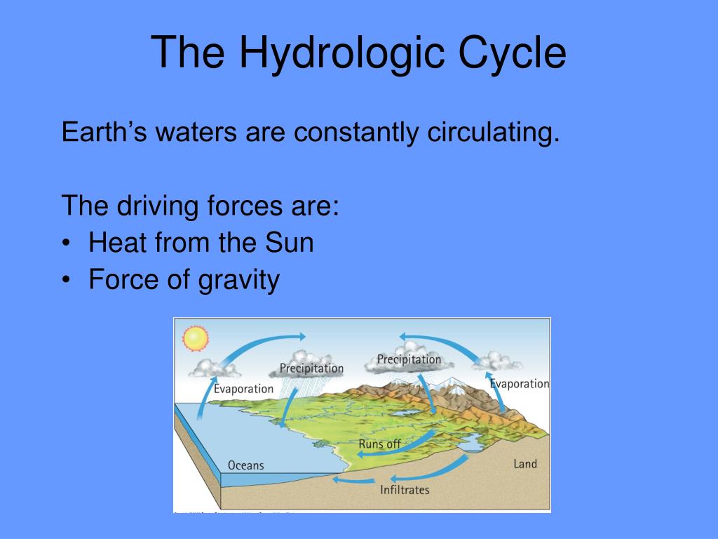 PPT Hydrologic Cycle PowerPoint Presentation, free download ID733109