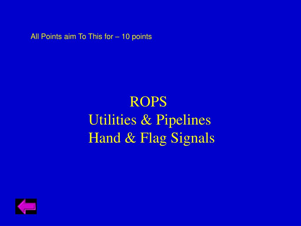 PPT Vehicle & Equipment Safety Jeopardy PowerPoint Presentation ID