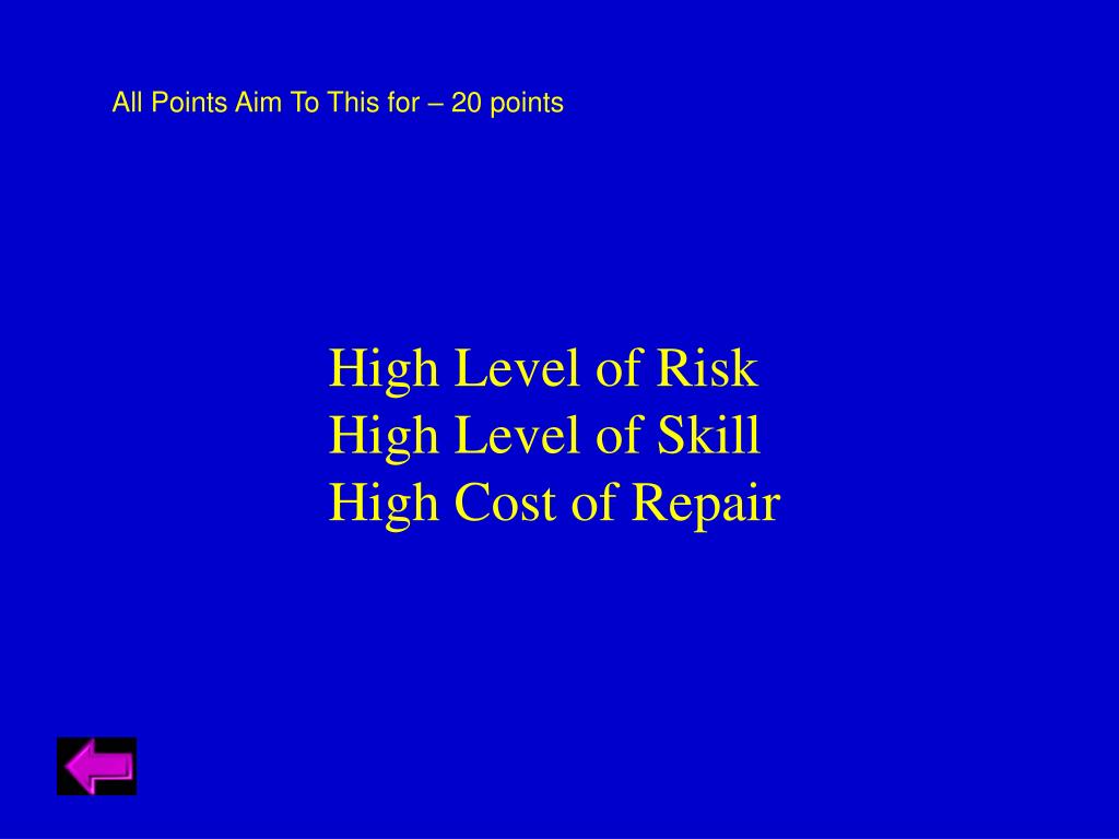 PPT Vehicle & Equipment Safety Jeopardy PowerPoint Presentation ID